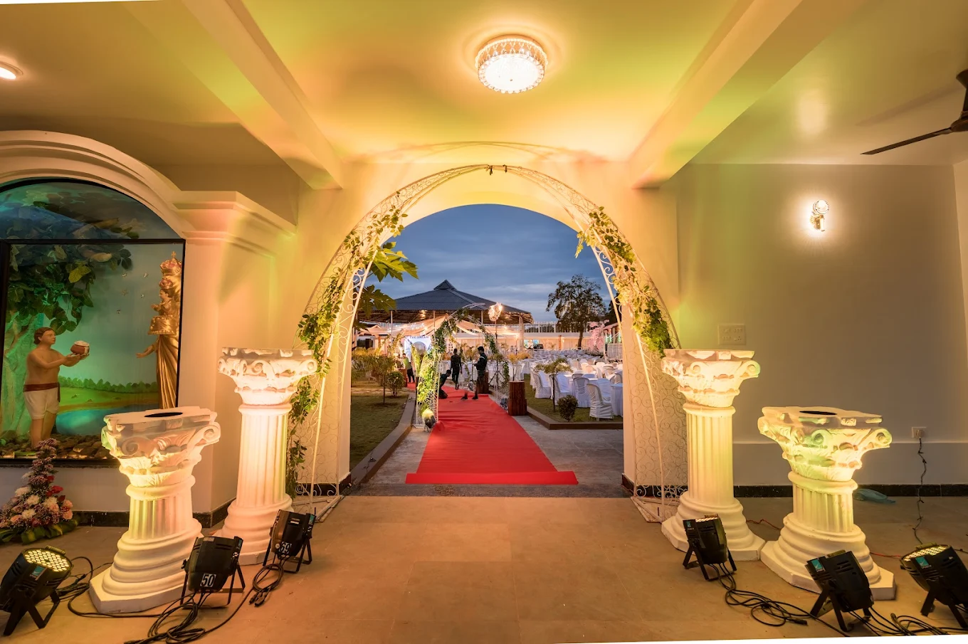 Open-Air Wedding Setup